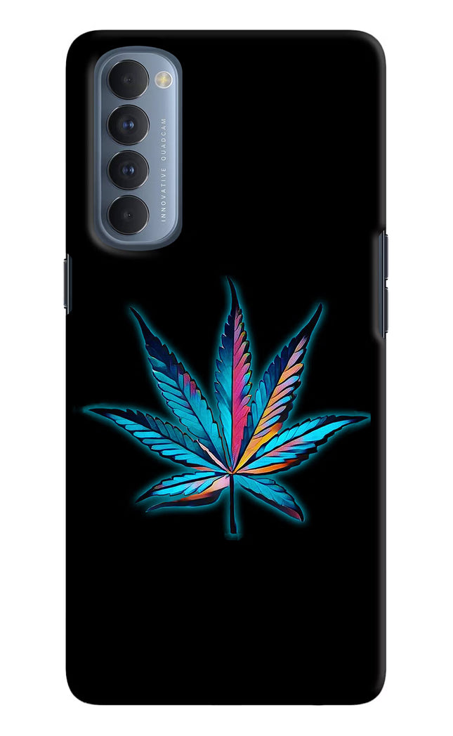 Weed Oppo Reno4 Pro Hard Case Back Cover by Casekaro
