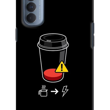 Coffee Oppo Reno4 Pro Hard Case Back Cover by Casekaro