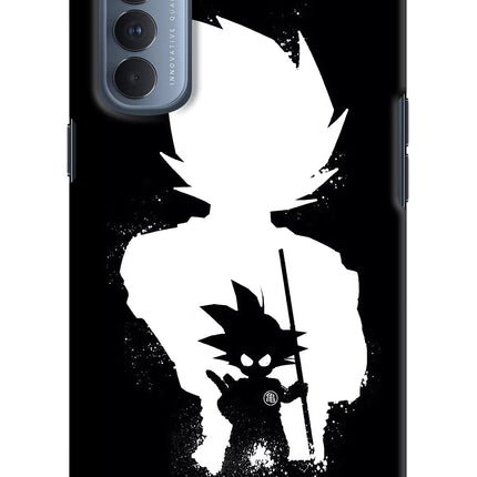 Goku Shadow Oppo Reno4 Pro Hard Case Back Cover by Casekaro