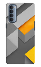 Abstract Oppo Reno4 Pro Hard Case Back Cover by Casekaro