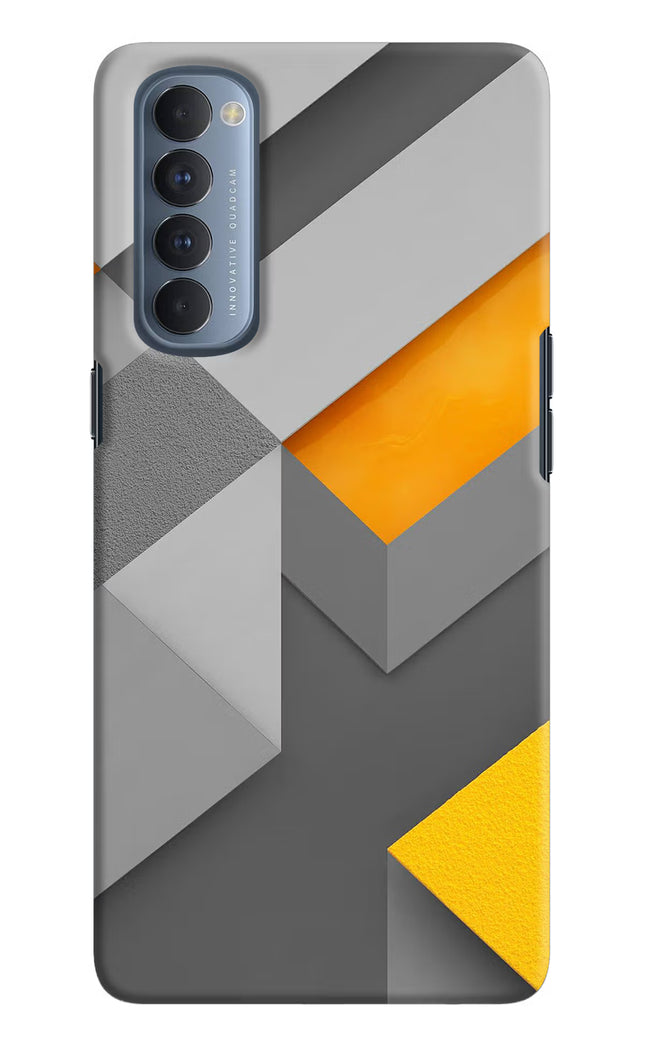 Abstract Oppo Reno4 Pro Hard Case Back Cover by Casekaro