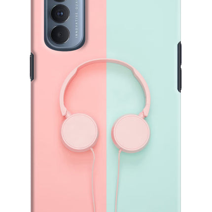 Music Lover Oppo Reno4 Pro Hard Case Back Cover by Casekaro