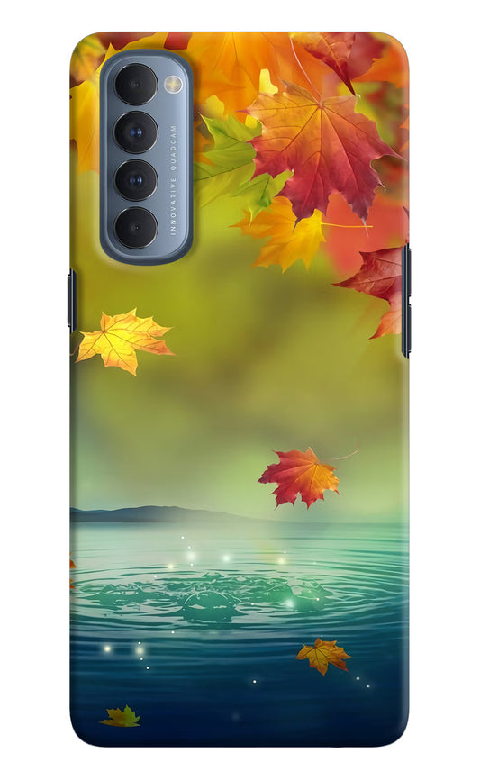 Flowers Oppo Reno4 Pro Hard Case Back Cover by Casekaro