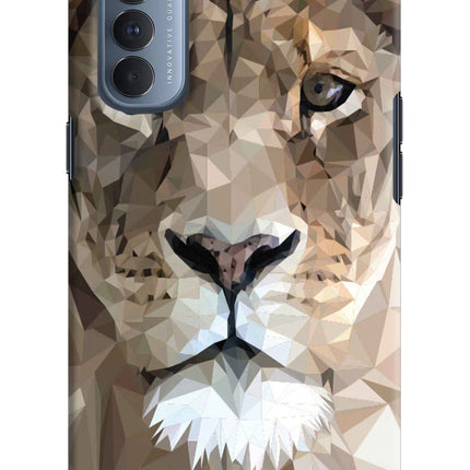 Lion Art Oppo Reno4 Pro Hard Case Back Cover by Casekaro