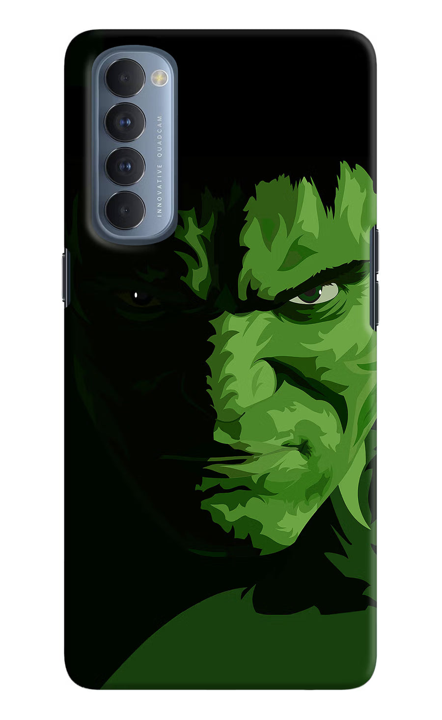 HULK Oppo Reno4 Pro Back Cover, Hard case