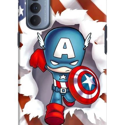 Captain America Oppo Reno4 Pro Hard Case Back Cover by Casekaro