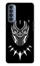 Black Panther Oppo Reno4 Pro Hard Case Back Cover by Casekaro