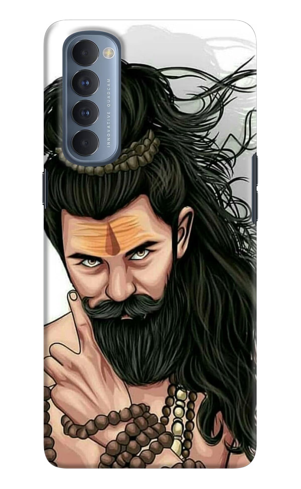 Mahadev Oppo Reno4 Pro Hard Case Back Cover by Casekaro