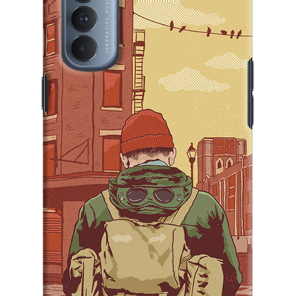Adventurous Oppo Reno4 Pro Hard Case Back Cover by Casekaro