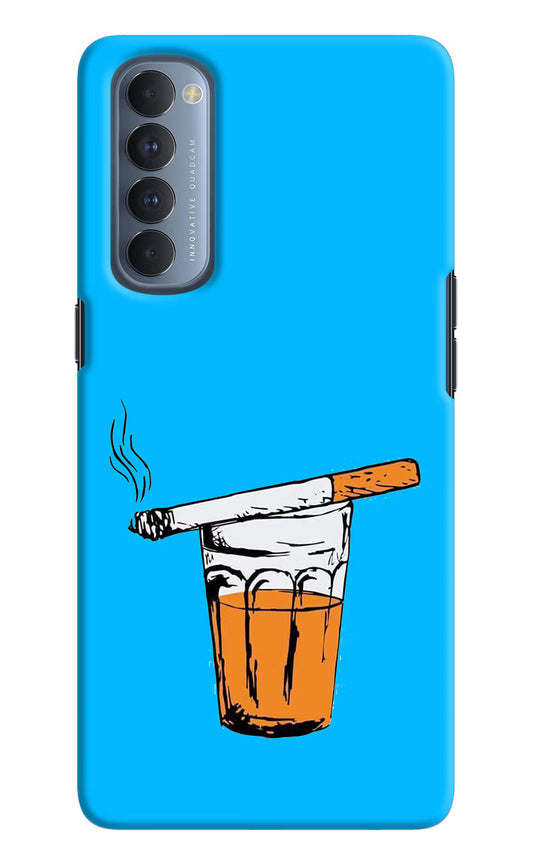 Chai Sutta Oppo Reno4 Pro Hard Case Back Cover by Casekaro