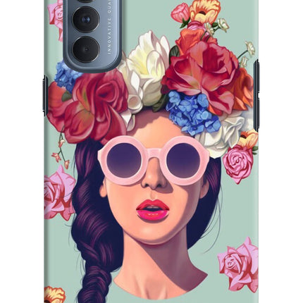 Pretty Girl Oppo Reno4 Pro Hard Case Back Cover by Casekaro