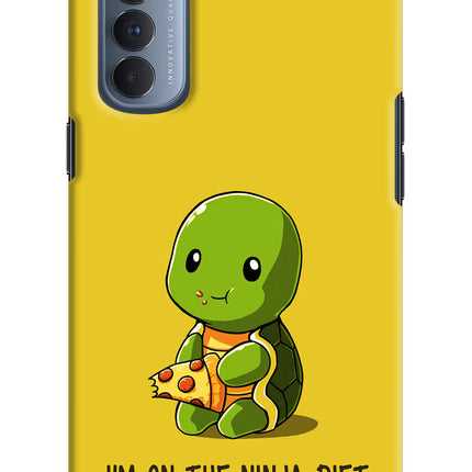 I'm on Ninja Diet Oppo Reno4 Pro Hard Case Back Cover by Casekaro