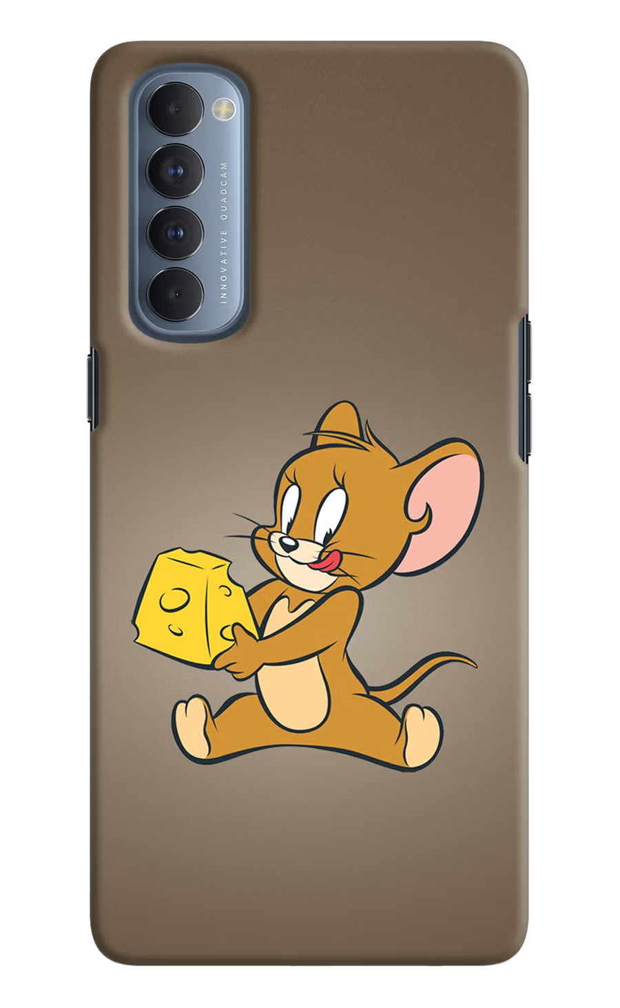 Jerry Oppo Reno4 Pro Back Cover, Hard case