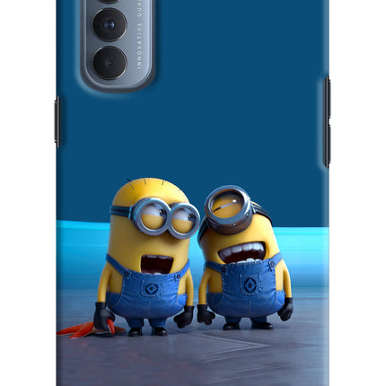 Minion Laughing Oppo Reno4 Pro Hard Case Back Cover by Casekaro