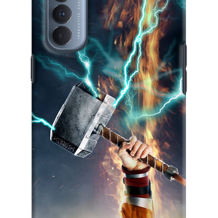 Thor Hammer Mjolnir Oppo Reno4 Pro Hard Case Back Cover by Casekaro