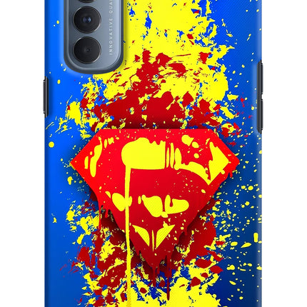 Superman logo Oppo Reno4 Pro Hard Case Back Cover by Casekaro