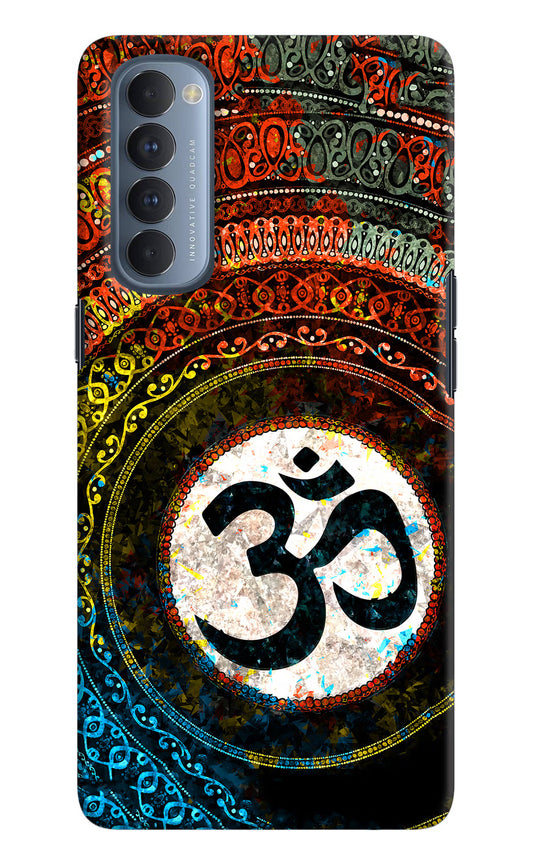 Om Cultural Oppo Reno4 Pro Hard Case Back Cover by Casekaro