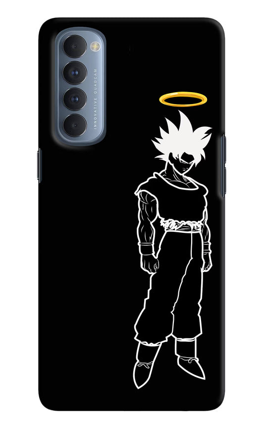 DBS Character Oppo Reno4 Pro Hard Case Back Cover by Casekaro