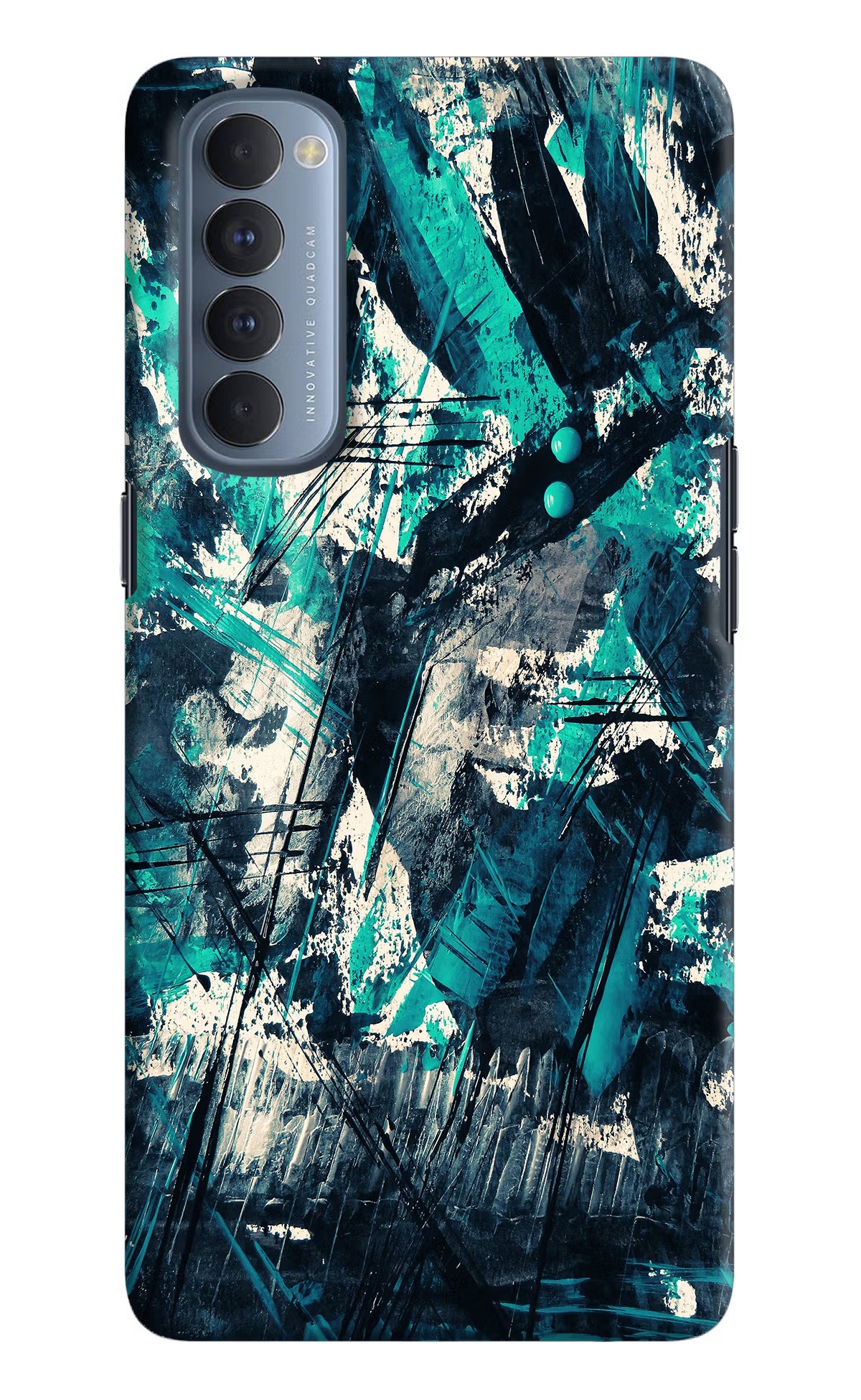 Artwork Oppo Reno4 Pro Hard Case Back Cover by Casekaro