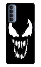 Venom Oppo Reno4 Pro Hard Case Back Cover by Casekaro