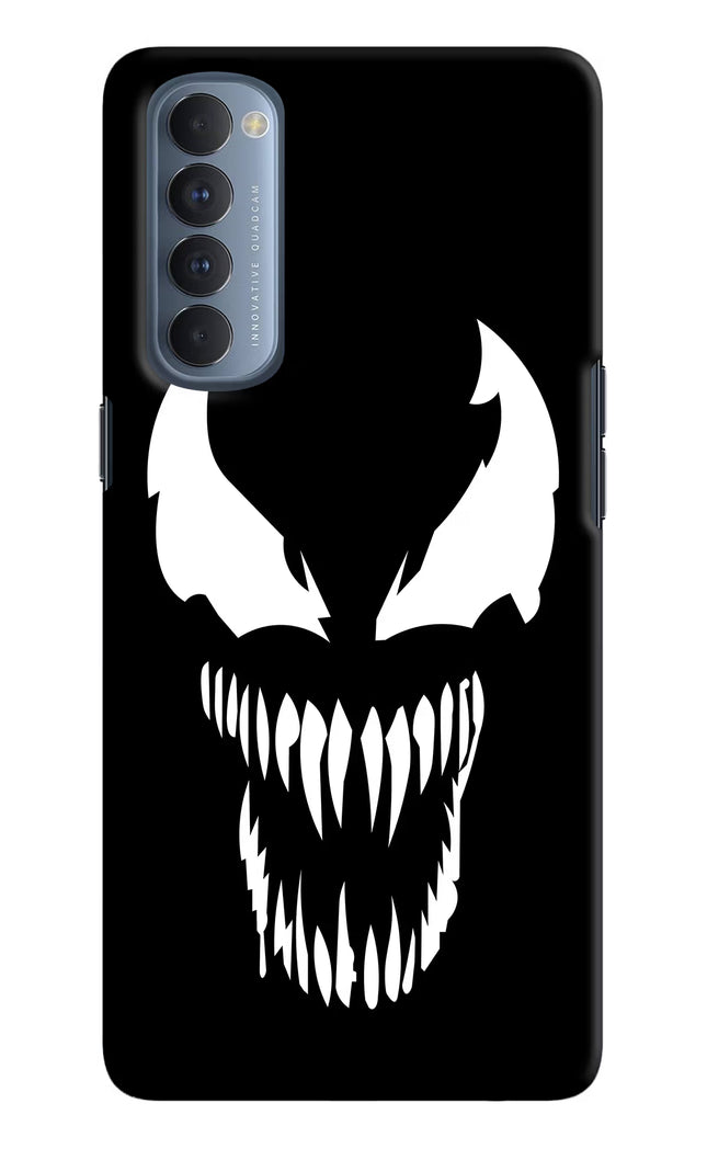 Venom Oppo Reno4 Pro Hard Case Back Cover by Casekaro