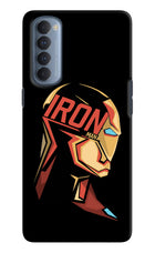 IronMan Oppo Reno4 Pro Hard Case Back Cover by Casekaro