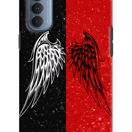 Wings Oppo Reno4 Pro Hard Case Back Cover by Casekaro