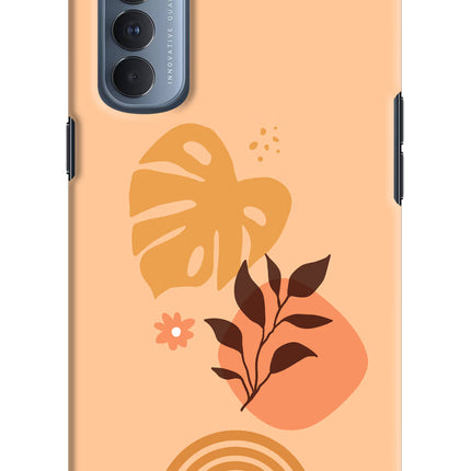 Bohemian Art Oppo Reno4 Pro Hard Case Back Cover by Casekaro