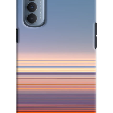 Morning Colors Oppo Reno4 Pro Hard Case Back Cover by Casekaro
