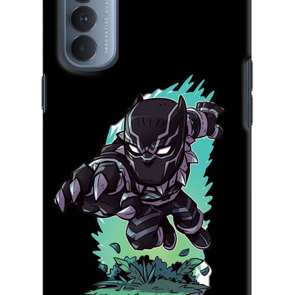 Black Panther Oppo Reno4 Pro Hard Case Back Cover by Casekaro