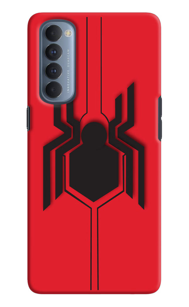 Spider Oppo Reno4 Pro Hard Case Back Cover by Casekaro