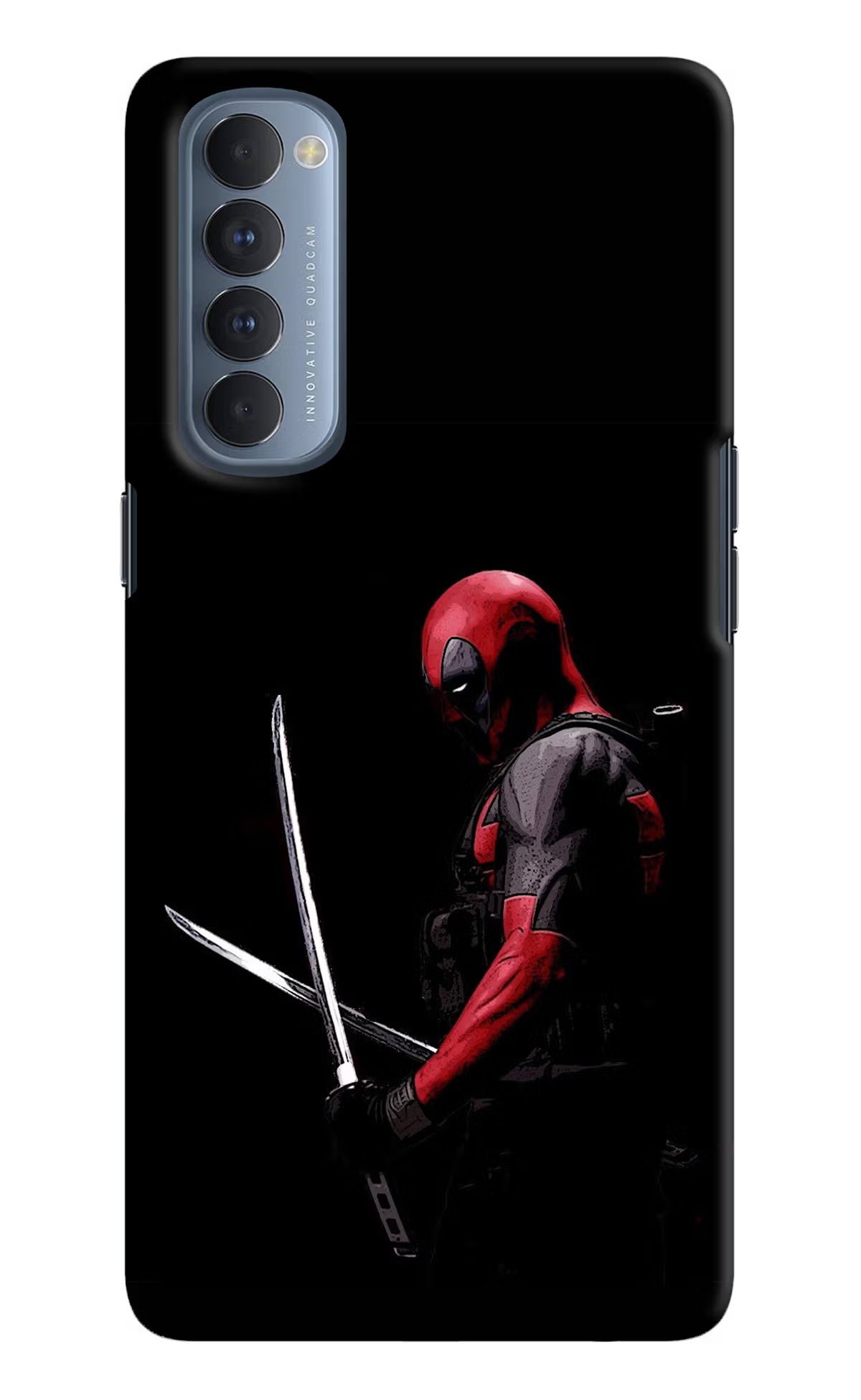 Deadpool Oppo Reno4 Pro Hard Case Back Cover by Casekaro
