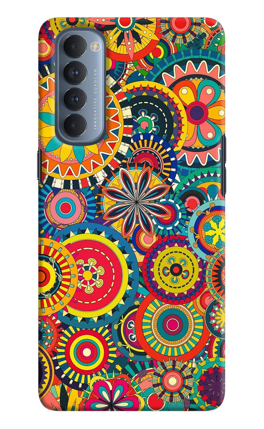 Gol Gol Art Oppo Reno4 Pro Hard Case Back Cover by Casekaro