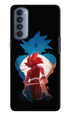 Goku Oppo Reno4 Pro Hard Case Back Cover by Casekaro