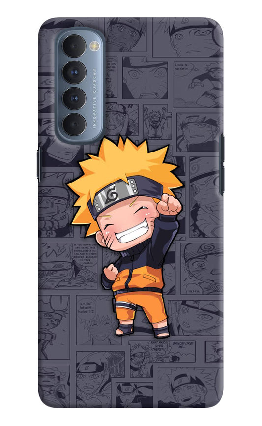 Chota Naruto Oppo Reno4 Pro Hard Case Back Cover by Casekaro