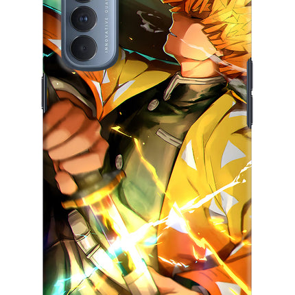 Demon Slayer Oppo Reno4 Pro Hard Case Back Cover by Casekaro