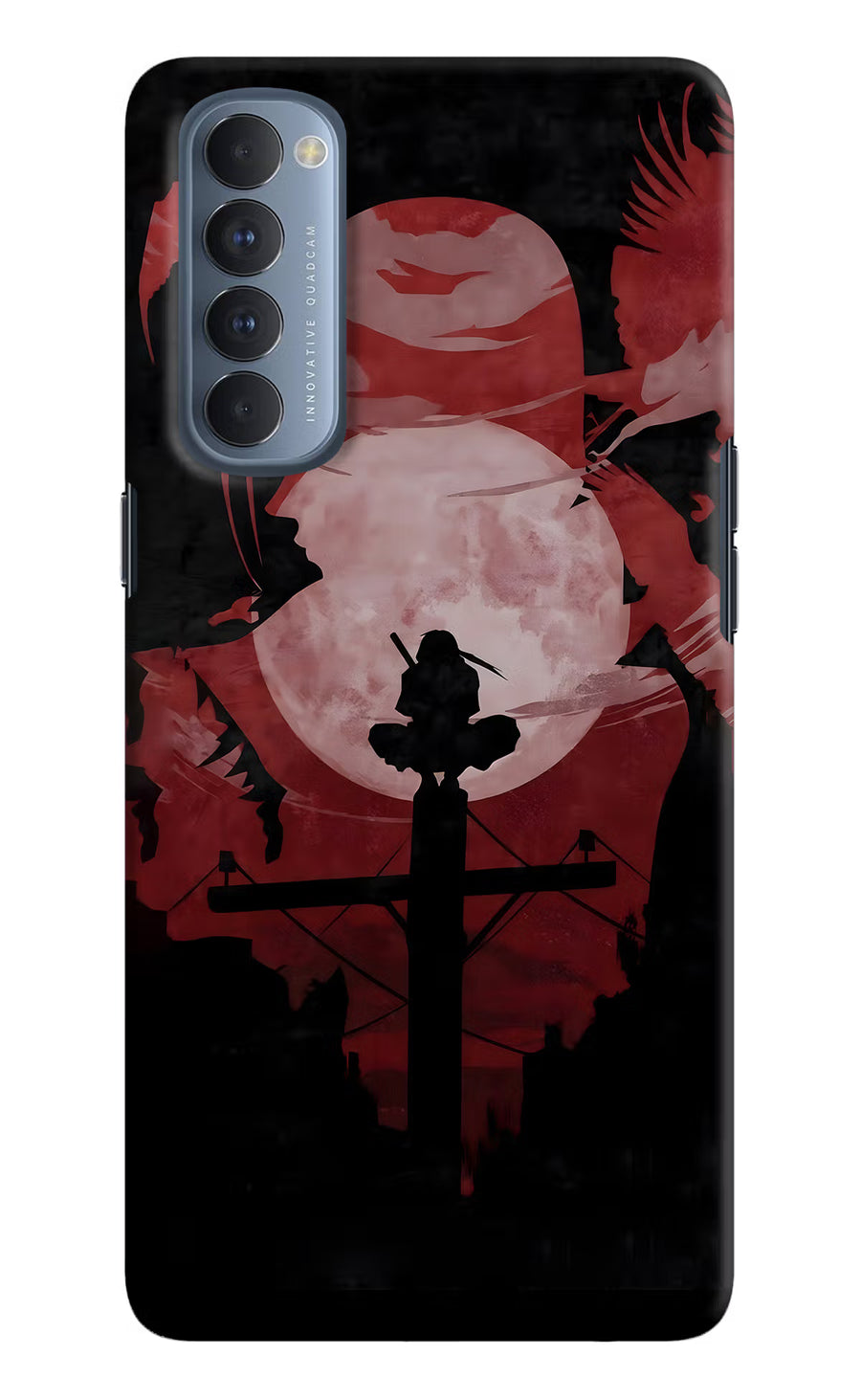 Naruto Anime Oppo Reno4 Pro Back Cover, Hard case