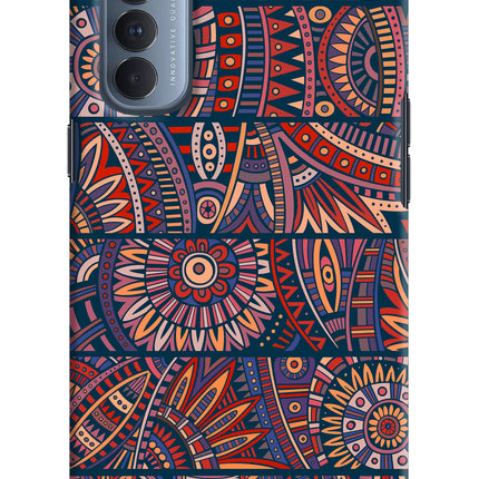 African Culture Design Oppo Reno4 Pro Hard Case Back Cover by Casekaro