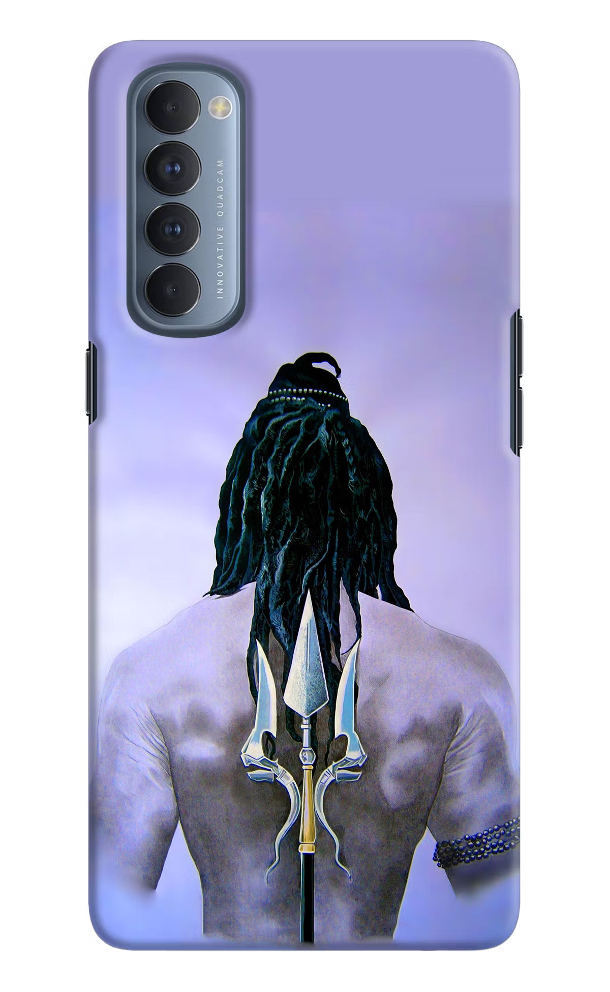 Shiva Oppo Reno4 Pro Hard Case Back Cover by Casekaro
