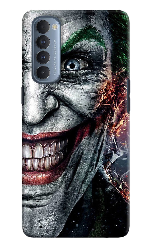 Joker Cam Oppo Reno4 Pro Hard Case Back Cover by Casekaro