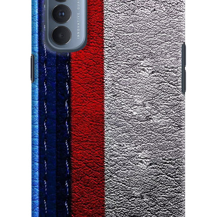 BMW Stripes Oppo Reno4 Pro Hard Case Back Cover by Casekaro