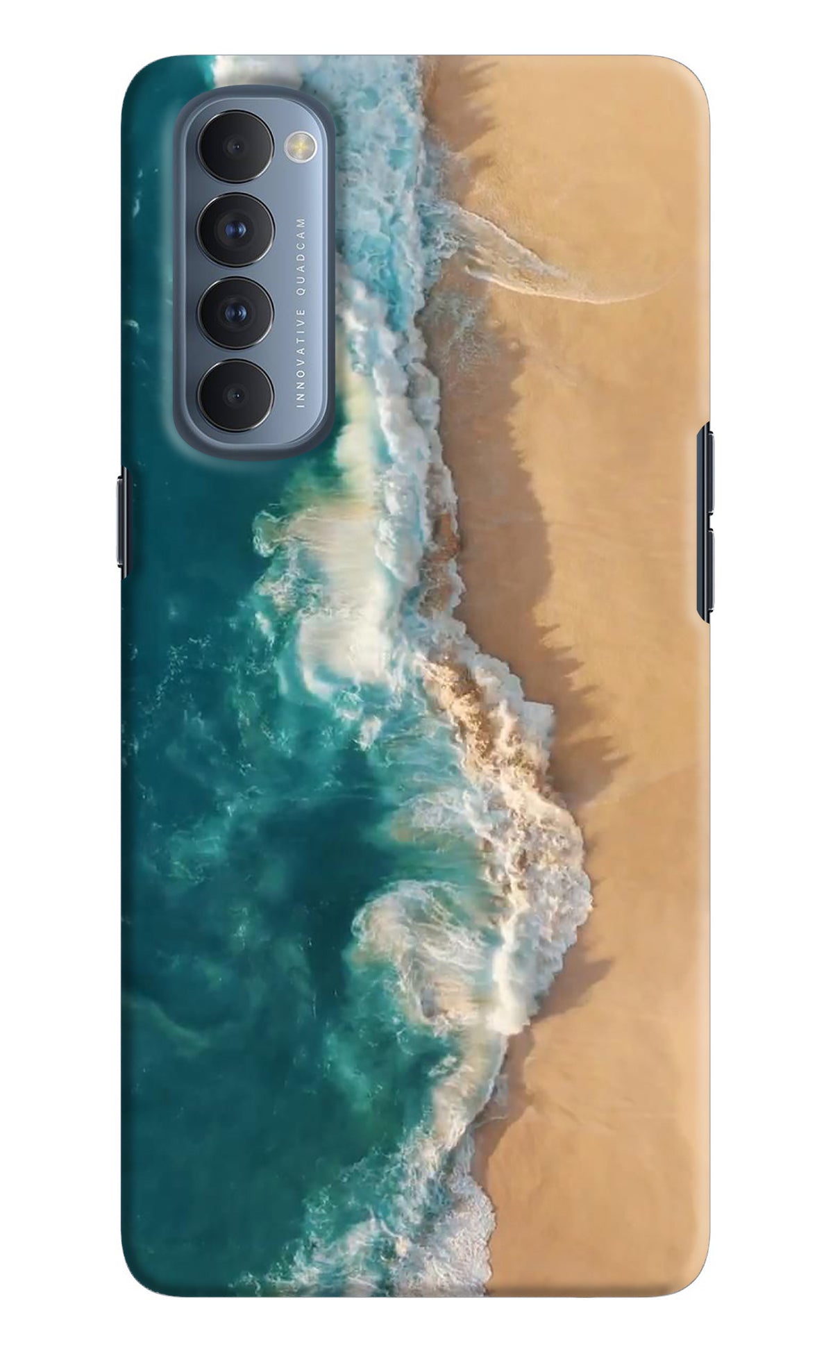 Ocean Beach Oppo Reno4 Pro Back Cover