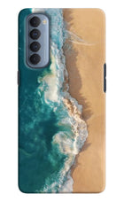 Ocean Beach Oppo Reno4 Pro Hard Case Back Cover by Casekaro