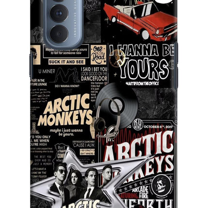 Arctic Monkeys Oppo Reno4 Pro Hard Case Back Cover by Casekaro