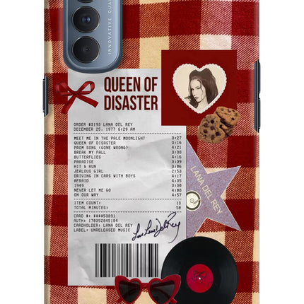 Queen of Disaster Oppo Reno4 Pro Hard Case Back Cover by Casekaro