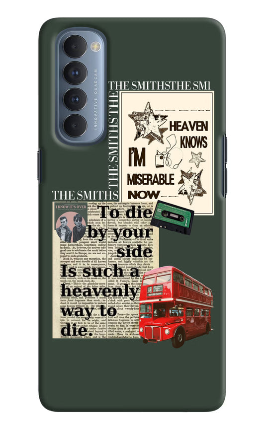 The Smiths Oppo Reno4 Pro Hard Case Back Cover by Casekaro