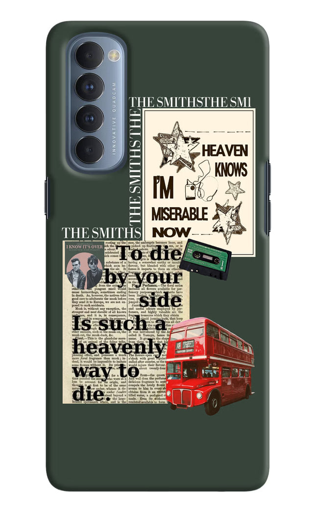 The Smiths Oppo Reno4 Pro Hard Case Back Cover by Casekaro