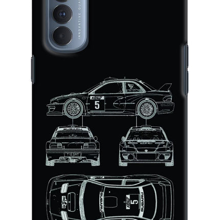 WRC'99 Oppo Reno4 Pro Hard Case Back Cover by Casekaro