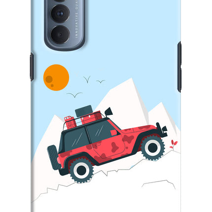 Mountain Trail Beast Oppo Reno4 Pro Hard Case Back Cover by Casekaro