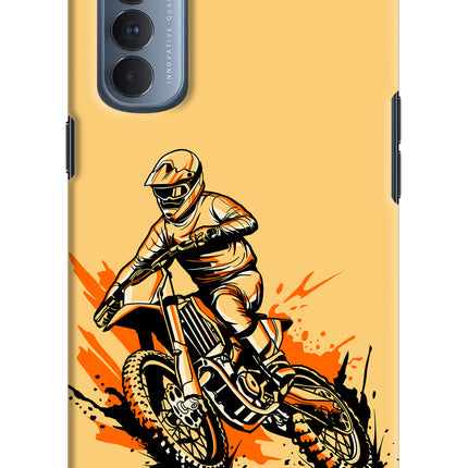 Off-Road Fury Oppo Reno4 Pro Hard Case Back Cover by Casekaro
